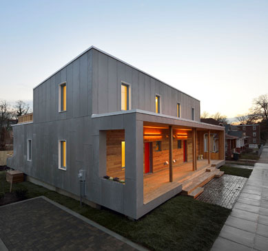 The design is based on several net-zero energy systems that reach peak 