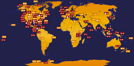 Climate Change Map                                                                                                                                                                                                                                                                                          