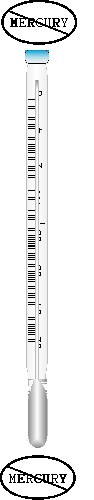 Mercury Thermometer                                                                                                                                                                                                                                                                                         